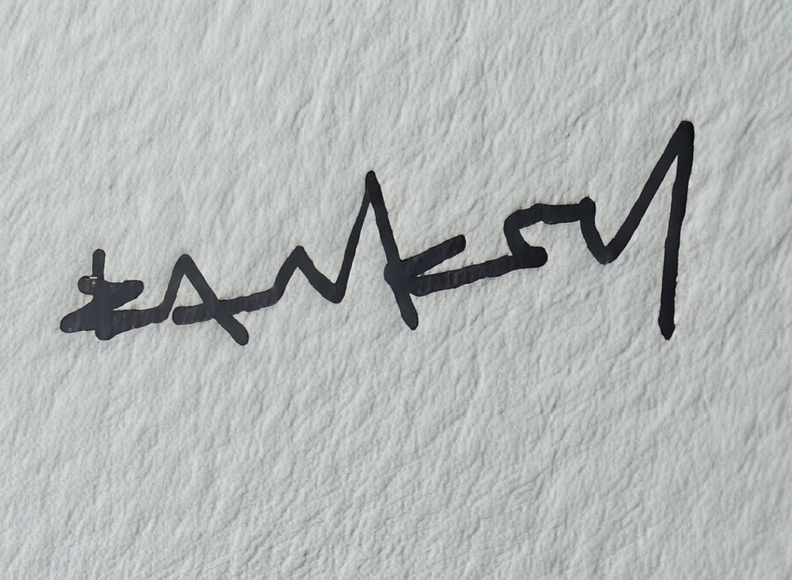 Signature du tirage